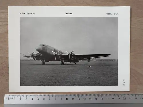 Junkers Ju 90 V 1 D-AALU, Verkehrsflugzeug, Flugzeug Werke A.G. Dessau, 1937