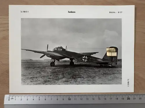 Junkers Ju 188 E-1, Kampfflugzeug, Flugzeug- und Motorenwerke A.G. Dessau, 1942