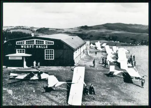 15x Foto Schlesien Segelfliegerei 1930er Segelflugzeuge Flugbetrieb Zeppelin uvm