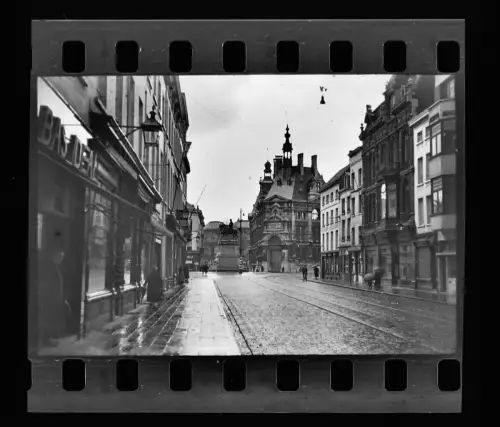 5x Orig. Negativ Belgien Antwerpen Antorf Anvers Hafenstadt Flandern 2. WK 1941