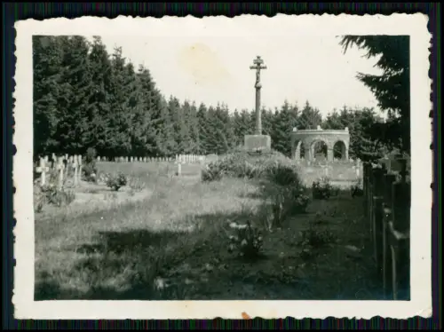 6x Foto - Soldaten Luftwaffe - Soldatenfriedhof Maissin Belgien Wallonien - 1940