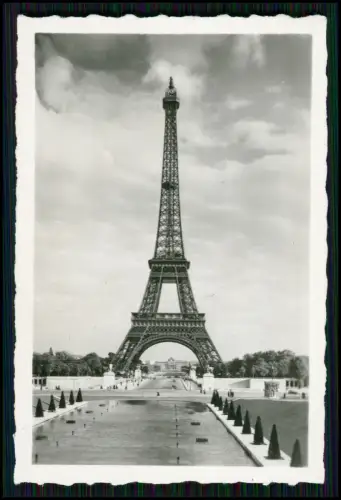 19x Foto - Frankreich - Paris 1940 im Kriegsjahr - Motive Ansichten
