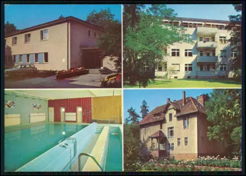 AK - Berlin Zehlendorf Schönow Krankenhaus Teltower Damm Gebäude Schwimmbad