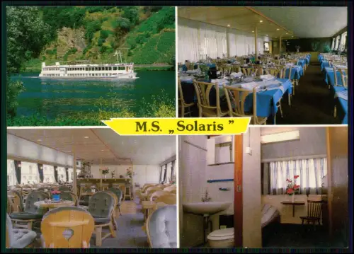 AK Motorschiffs M.S. Solaris Passagierschiff Rhein Mosel und andere im Einsatz