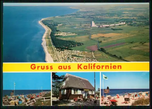 AK - Kalifornien Schönberg Ostsee Luftbild Strand Promenade Ostseeküste bei Kiel