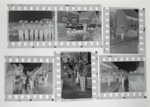 13x Negativ Schützenfest Dorf bei Minden Rinteln Stadthagen Schaumburg 1950er