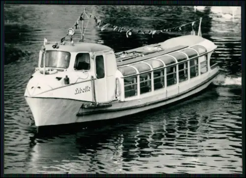Echt Foto AK - Potsdam - Fahrgastschiff Dampfer MS Libelle - Weiße Flotte Havel