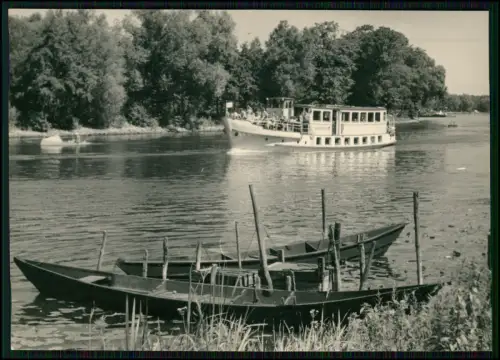Echt Foto AK - Fahrgastschiff Ausflugsschiff MS Concordia - Weiße Flotte Potsdam