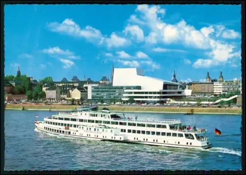 3x AK - Bonn Rheinpromenade – Motorschiff Deutschland Rheinschifffahrt - uvm.