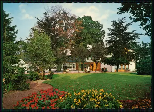 AK- Haldem Rees am Niederrhein - Berggasthof Wilhelmshöhe Gartenanlage Terrasse