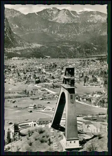 12x Foto Garmisch Partenkirchen Olympiaschanze Ort Alpen Zugspitze Partnachklamm