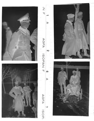 6x Orig. Negativ - Soldaten Wehrmacht - in Września Wreschen Großpolen 1941