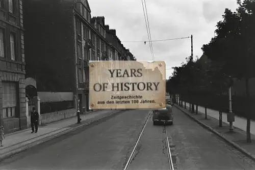 Foto kein Zeitgenössisches Original Frankreich Belgien Straßenansicht Fahrzeuge 