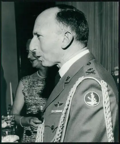 Foto 23x19 Generalmajor Eli Zeira Israel Militärbefehlshaber Militärgeheimdienst