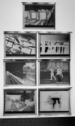 Saint Nazaire U-Boot Bunker Kriegsmarine Atlantikwall 7 Duplikat Negative 7x5 cm