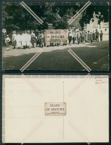 Foto AK Bad Harzburg 1928 Handwerker Tag Büchsenmacher Karabiner