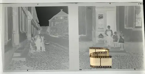 6x Orig. Negativ - Frankfurt Main Praxis Dr. Neuschäfer Persil + Edeka Werbung