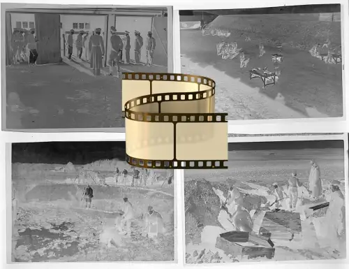 12x Orig. Negativ 6x4,5cm - Wehrmacht deutsche Soldaten - Ostfront ? Ansichten..
