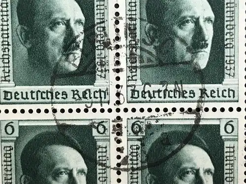 Deutsches Reich Nur Hauptgebiet 1937 Nr Block 11 Michelnummer 650 Rundstempel (Datum und/oder Ort klar) 1