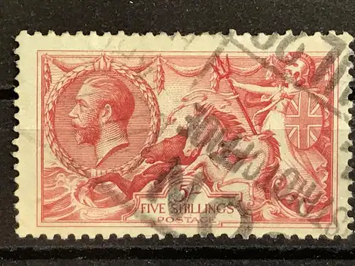 Großbritannien Nur Hauptgebiet 1918 Nr 142 III Gestempelt (Posten) 3