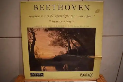 Beethoven* - Orchestre De La Société Des Concerts De Vienne* Dirigé Par Karl Ritter – Symphonie N° 9 En Ré Mineur Opus 125 “Avec Chœurs”