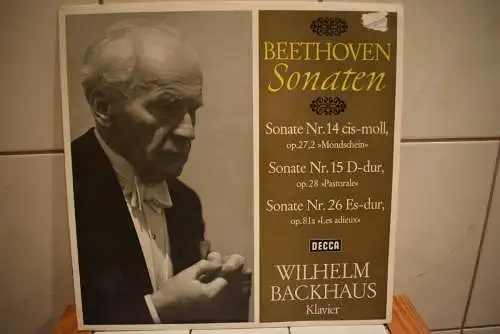 Wilhelm Backhaus – Beethoven Sonatas: No. 30 In E; No. 32 In C Minor; No. 8 In C-moll