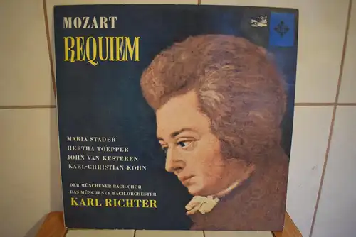 Mozart*, Maria Stader, Hertha Toepper*, John Van Kesteren, Karl-Christian Kohn*, Der Münchener Bach-Chor*, Das Münchener Bach-Orchester*, Karl Richter – Requiem