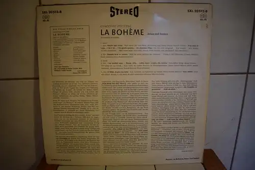 Puccini* / Renata Tebaldi, Carlo Bergonzi, Ettore Bastianini, Cesare Siepi, Fernando Corena, Tullio Serafin – La Bohème