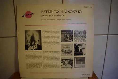Peter Tschaikowsky*, Artur Rodzinski, Londoner Philharmoniker* – Symphonie Nr.4 F-Moll Op.36