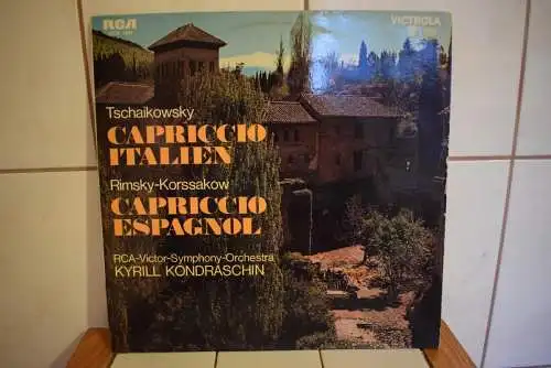 Tschaikowsky* / Rimsky-Korssakow* - RCA-Victor-Symphonie-Orchester*, Kyrill Kondrashin* – Capriccio Italien / Capriccio Espagnol
