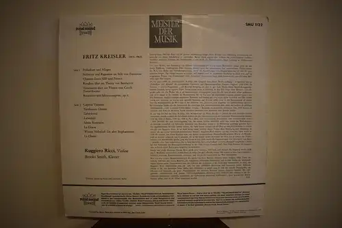 LP Fritz Kreislers Welterfolge , Decca American Series , Stereo , absolute Rarität , in keiner Liste auffindbar 