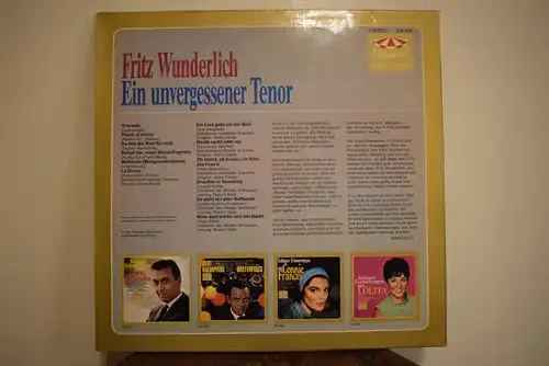    Fritz Wunderlich – Ein Unvergessener Tenor