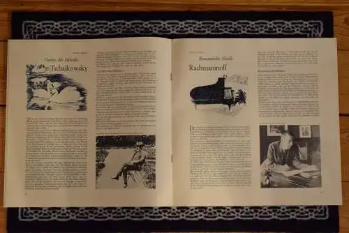 Zauberwelt der Melodie, 10 LP Box mit Werken von 20 Komponisten dazu 20seitiges Booklet, Top Zustand aus dem Jahr 1965, Stereo Aufnahmen RCA Records . 