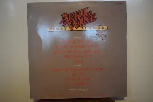 April Wine – First Glance