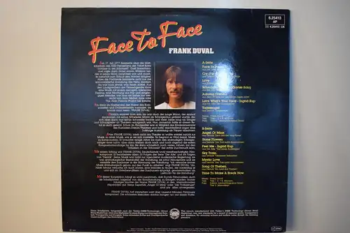 Frank Duval – Face To Face