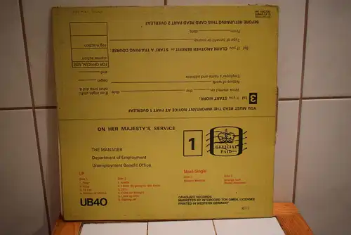 UB40 – Signing Off  " Nur LP "