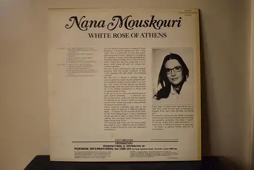 Nana Mouskouri – White Rose Of Athens