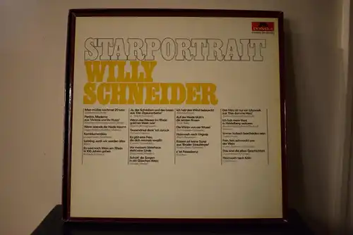 Willy Schneider – Starporträt