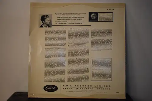 Haydn* / Bach*, Sylvia Marlowe, The Concert Arts Chamber Orchestra – Concerto In D Major / Concerto In D Minor For Harpsichord And Orchestra