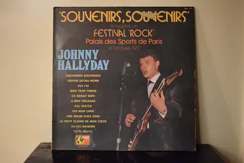 Johnny Hallyday – "Souvenirs, Souvenirs"