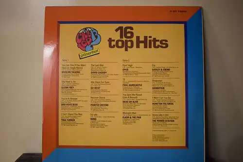 16 Top Hits - Juli/August 1985