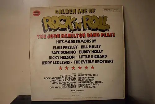 The John Hamilton Band* – Golden Age Of Rock'N'Roll