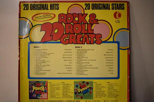  20 Rock & Roll Greats