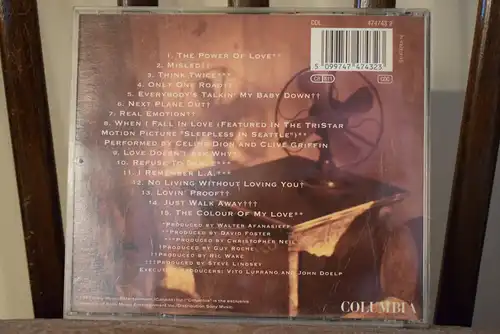 Celine Dion* – The Colour Of My Love