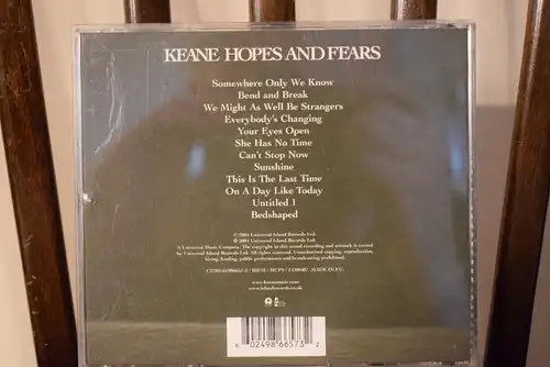    Keane – Hopes And Fears