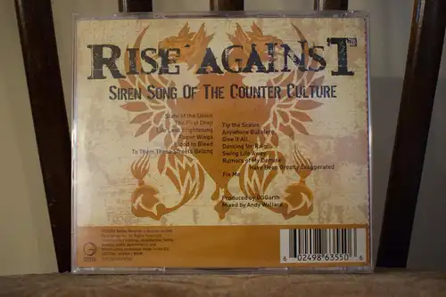 Rise Against – Siren Song Of The Counter Culture "Neuware , noch eingeschweißt ,Doppelkauf aus eigener Sammlung "
