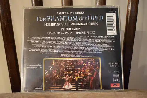 Andrew Lloyd Webber – Das Phantom Der Oper (Die Höhepunkte Der Hamburger Aufführung)