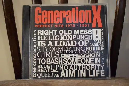 Generation X  – Perfect Hits 1975 - 1981   "Erste Band von Billy Idol"