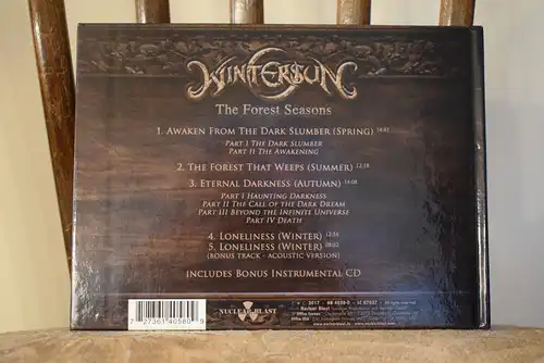 Wintersun  – The Forest Seasons "Limited Edition 2 CDs +Digibook " Sammlerstück !!
