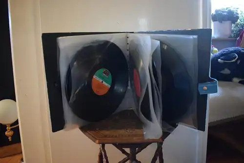Überraschungsbox " LP Archiv für 10 Schallplatten , komplett gefüllt mit einer Überraschungsladung LPs "